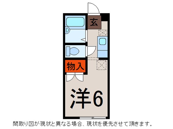 四街道駅 バス7分  六方新田下車：停歩8分 1階の物件間取画像